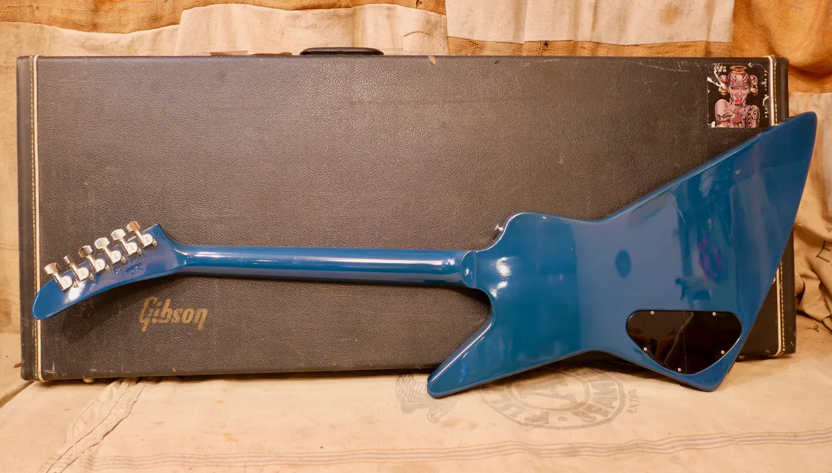 1984 Gibson Explorer Union Jack British Flag - Gbase