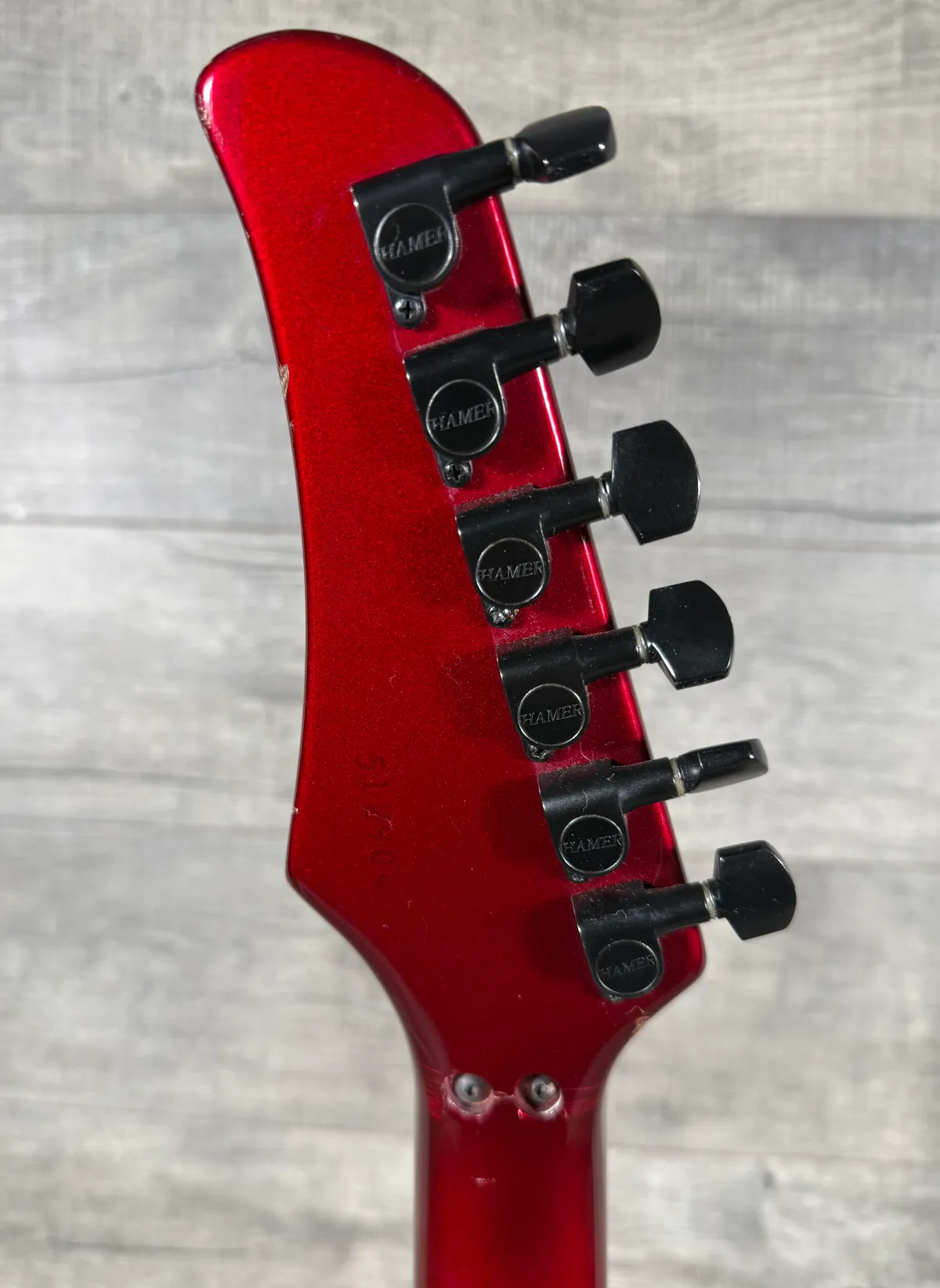 1984 Hamer SS1 Steve Stevens Red - Gbase