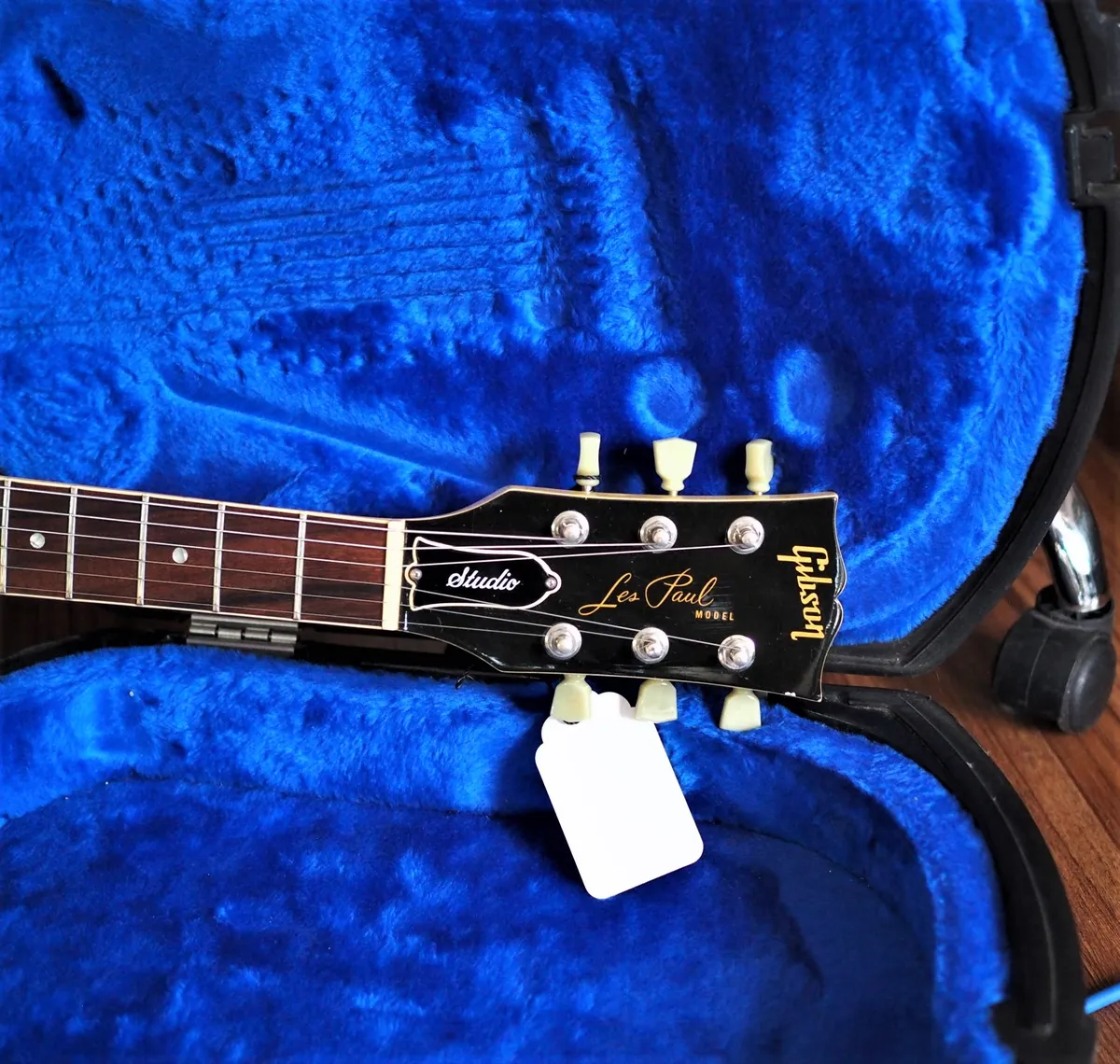 1985 Gibson Les Paul Studio Dot Neck Aged Alpine White Tim Shaw's