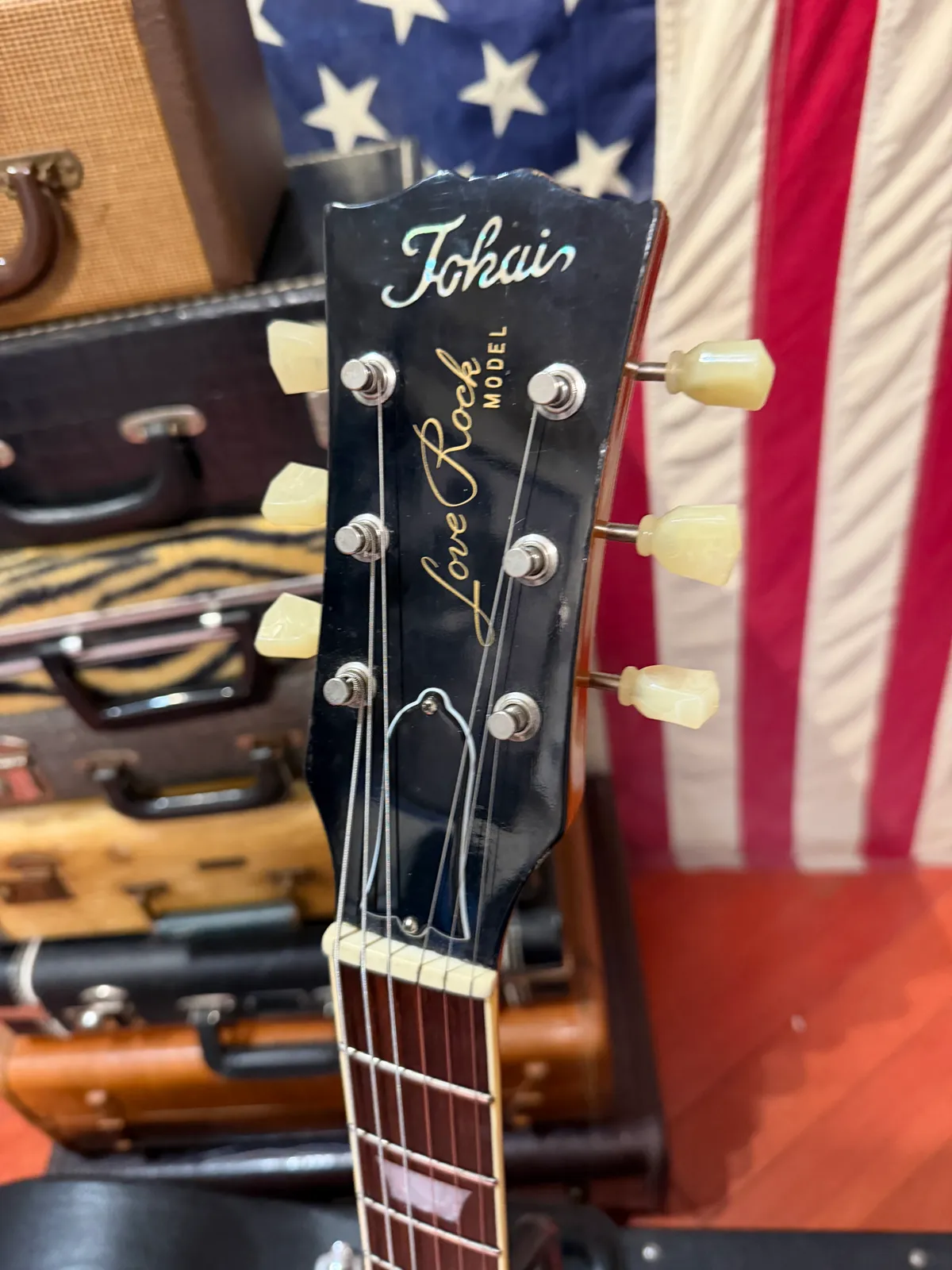 1985 Tokai Love Rock Les Paul Standard Goldtop - Gbase