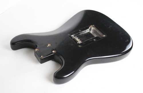 Fenderストラトブラック ボディ 1986 Fender Stratocaster '57 AVRI American Reissue Body Black