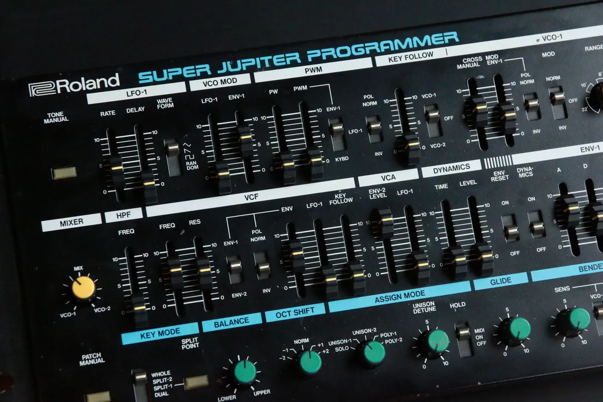 1984 Roland MKS-80 Super Jupiter Rackmount Sound Module w/ MPG-80