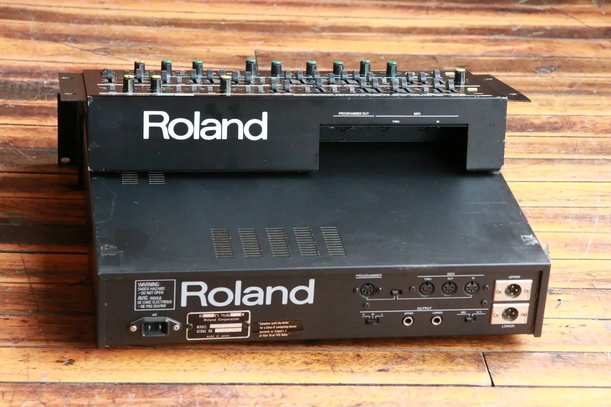 1984 Roland MKS-80 Super Jupiter Rackmount Sound Module w/ MPG-80