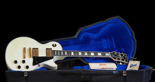 1987 Gibson Les Paul Custom Alpine White - Gbase