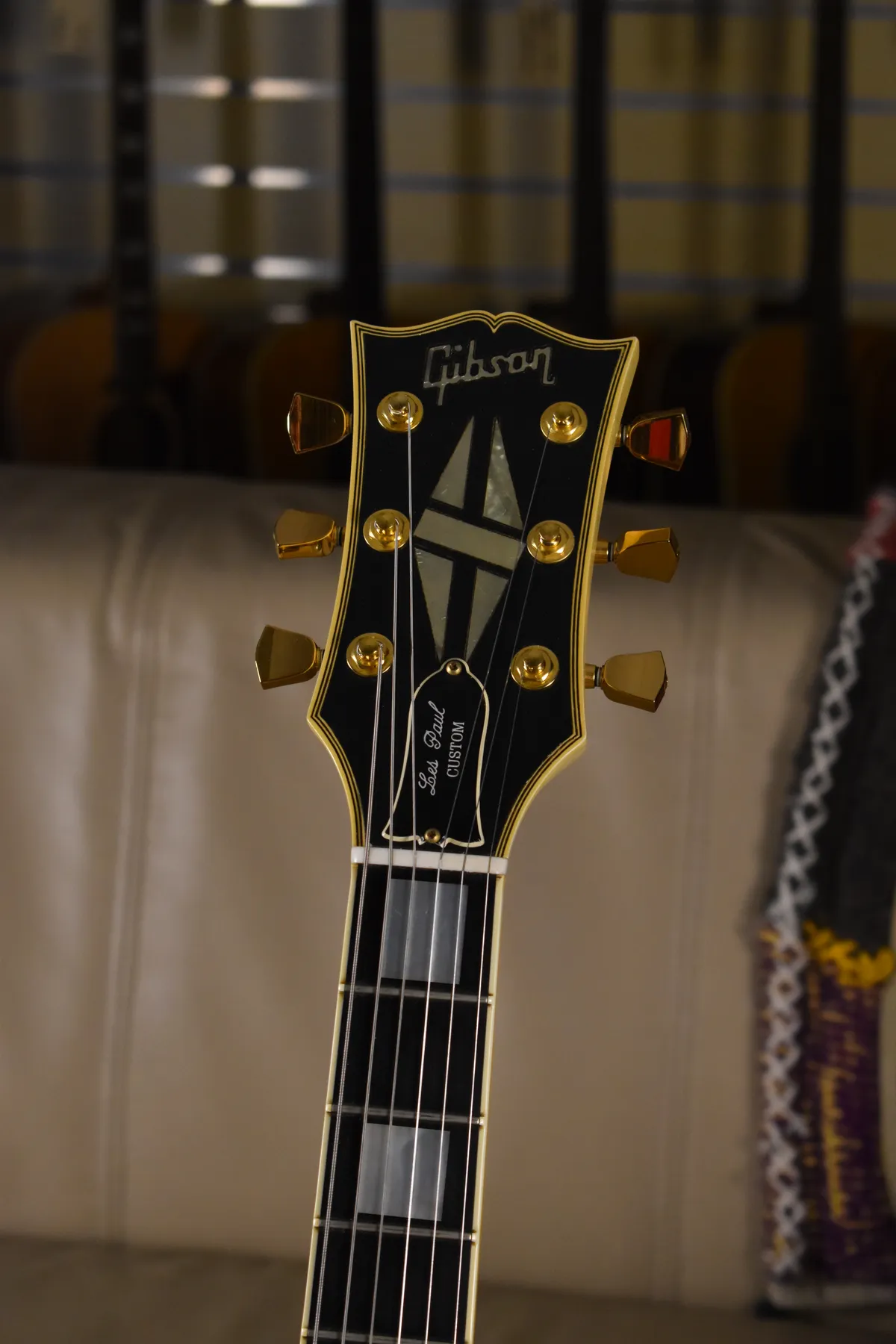 1987 Gibson Les Paul Custom White - Gbase