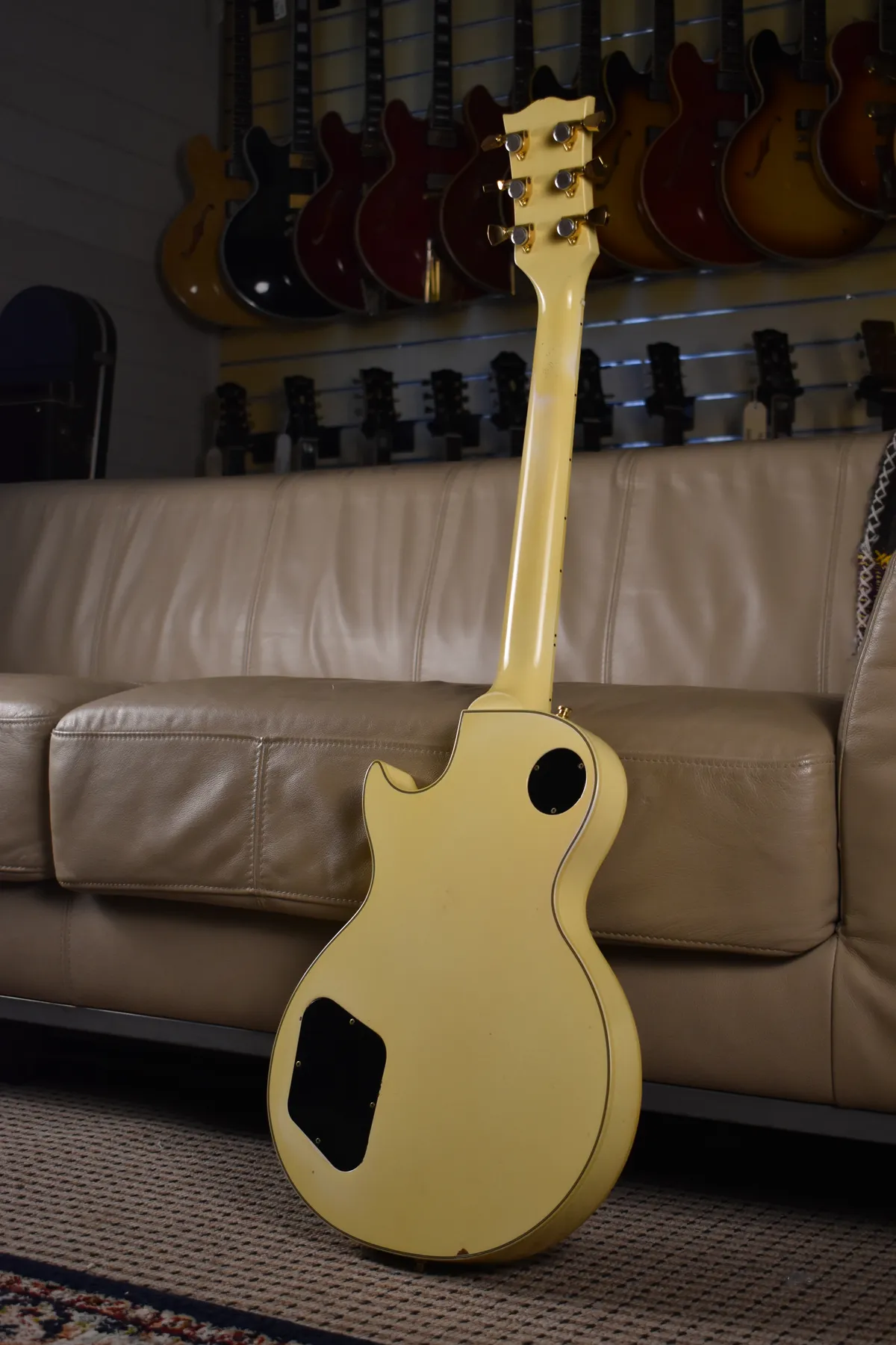 1987 Gibson Les Paul Custom White - Gbase