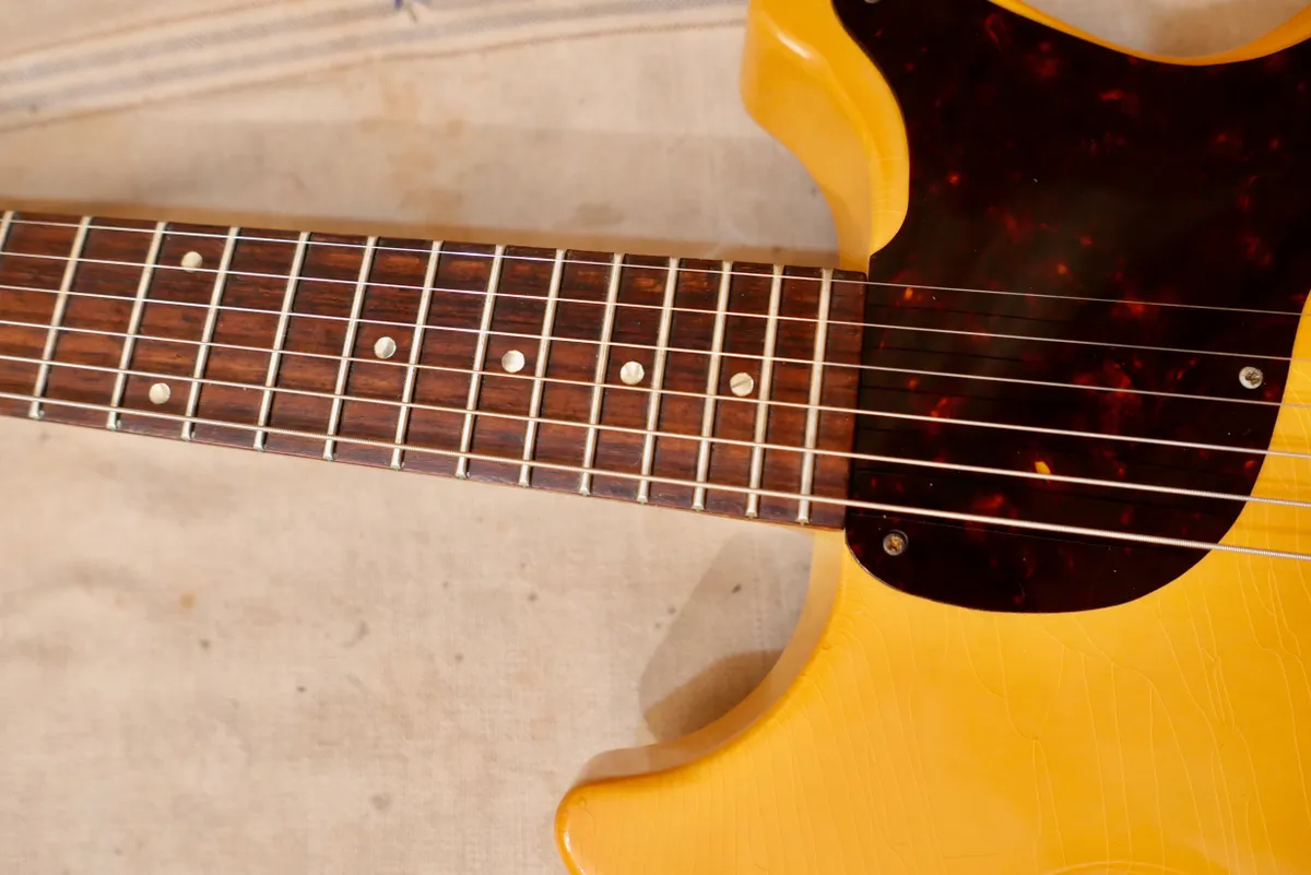 1988 Gibson Les Paul Junior (1959 Reissue) TV Yellow - Gbase
