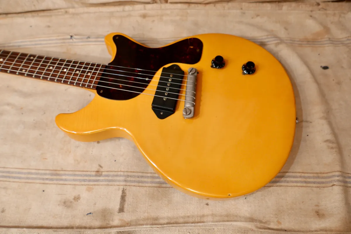 1988 Gibson Les Paul Junior (1959 Reissue) TV Yellow - Gbase