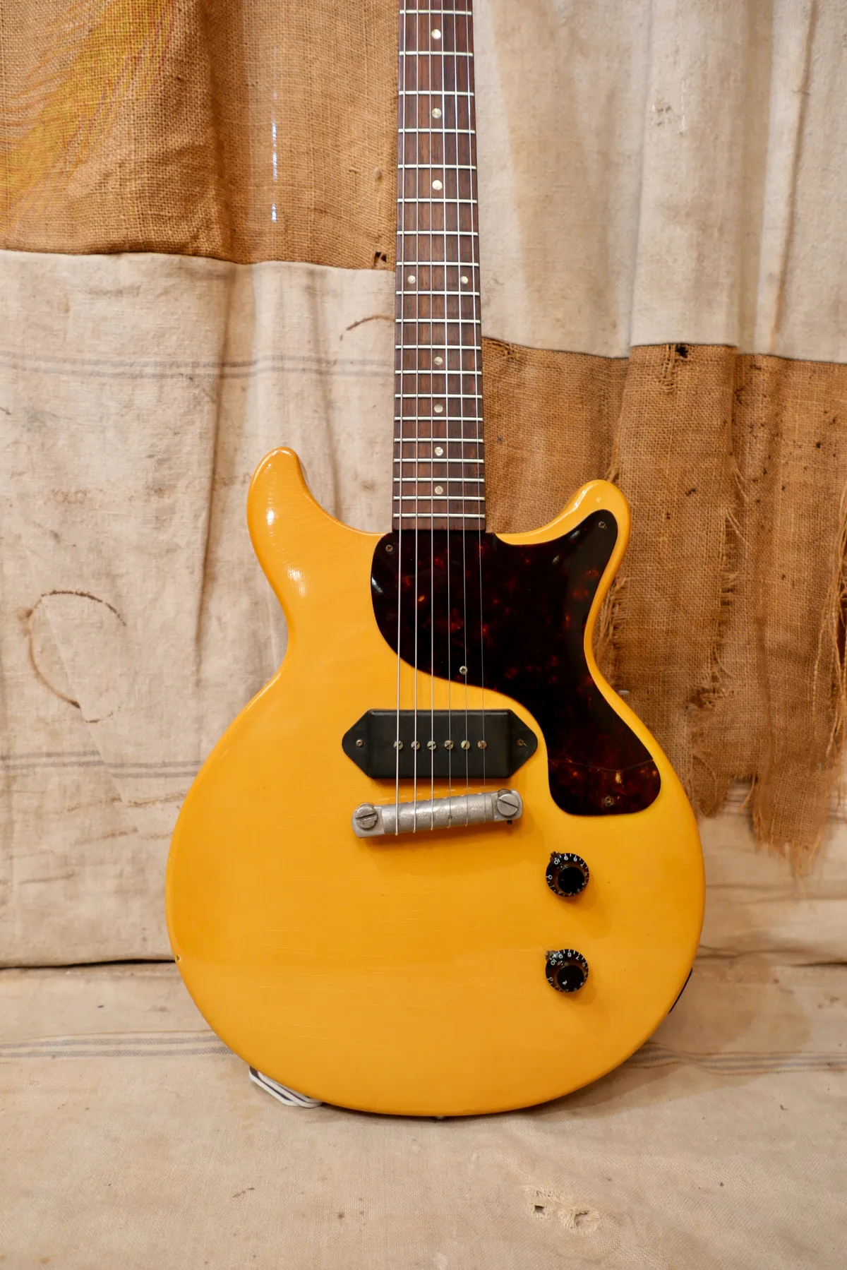 1988 Gibson Les Paul Junior (1959 Reissue) TV Yellow - Gbase