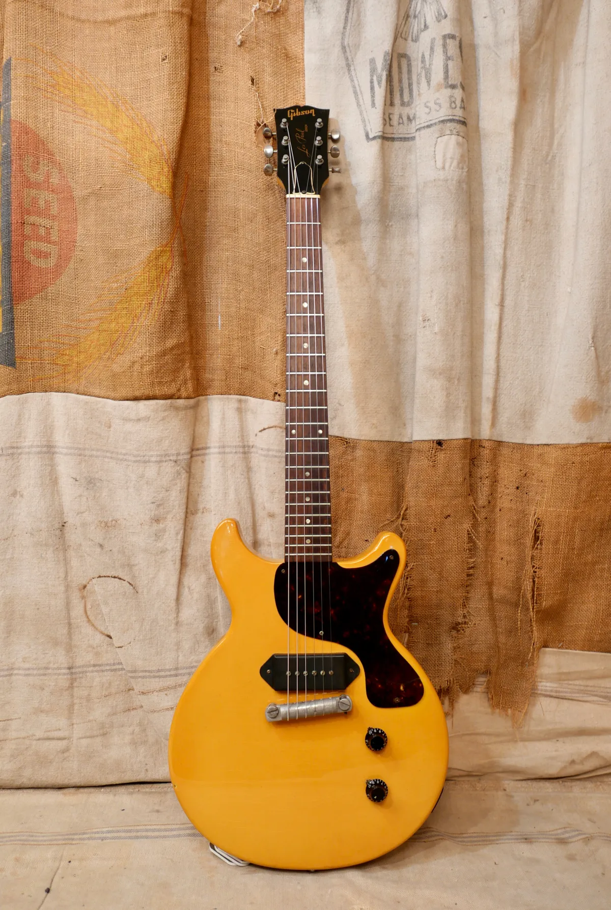 1988 Gibson Les Paul Junior (1959 Reissue) TV Yellow - Gbase