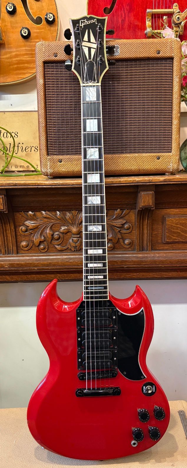 Gibson SG Showcase Edition 0 - Custom Red Ferrari Electric USA