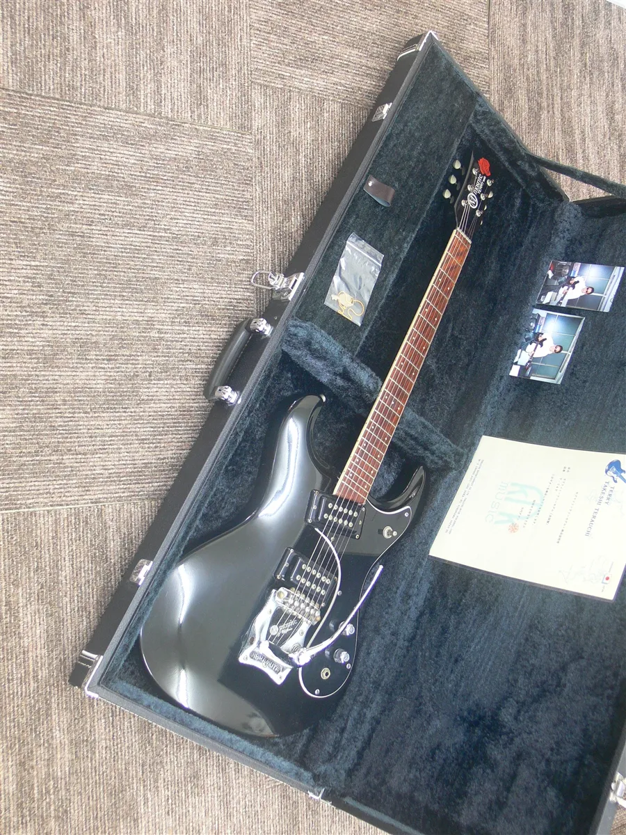 1988 Mosrite USA Terry Model Black - Gbase