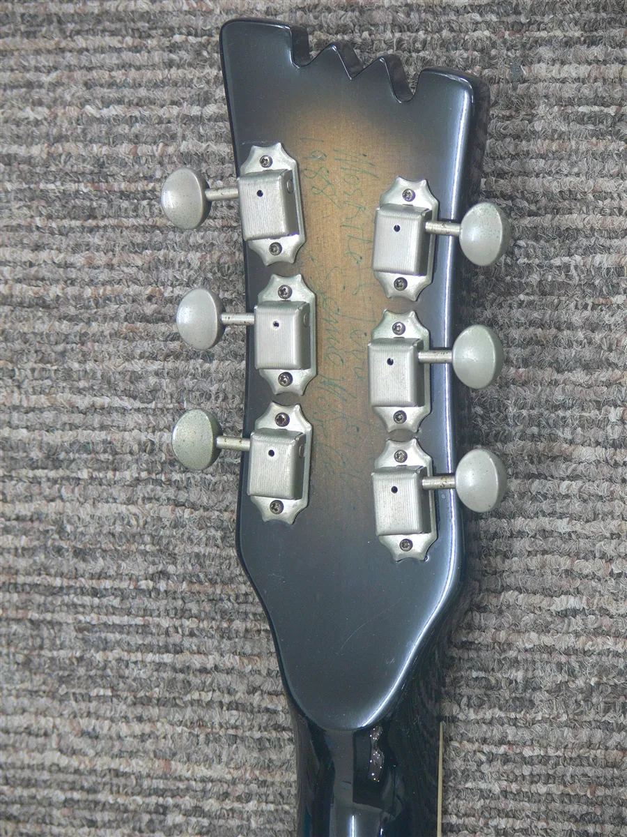 1988 Mosrite USA Terry Model Black - Gbase