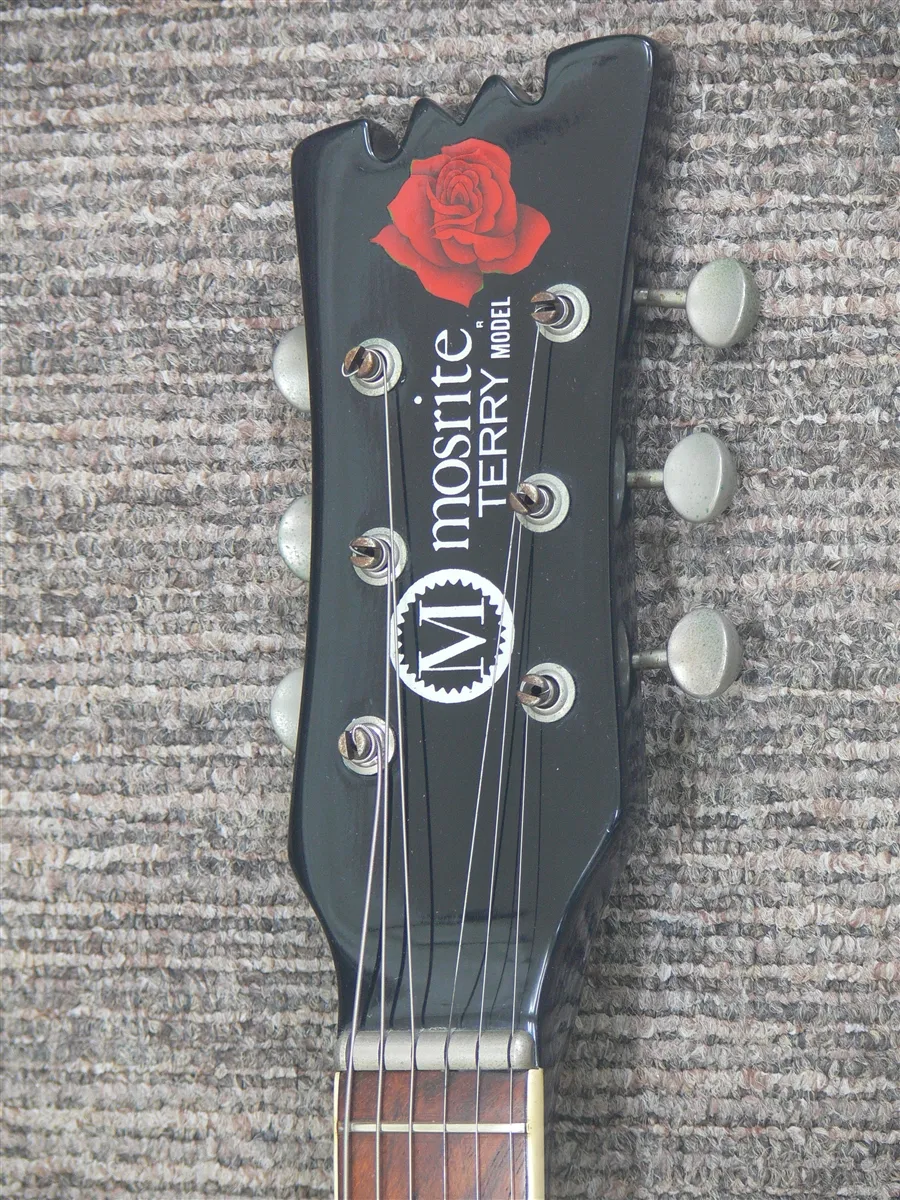 1988 Mosrite USA Terry Model Black - Gbase