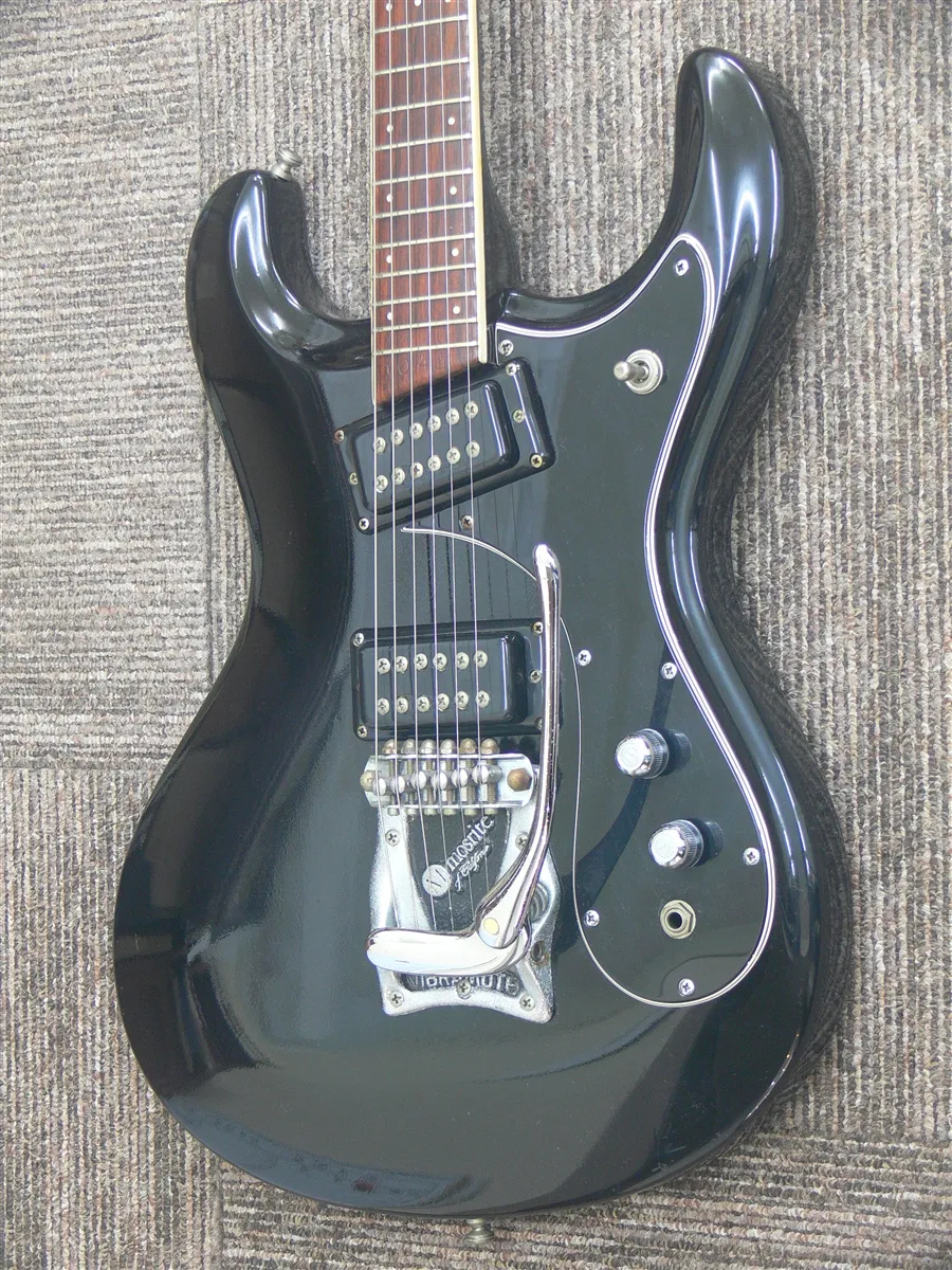 1988 Mosrite USA Terry Model Black - Gbase