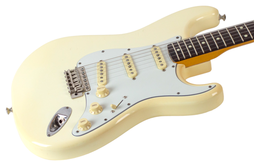 1989 Fender MIJ Stratocaster ST62-900 Vintage White - Gbase
