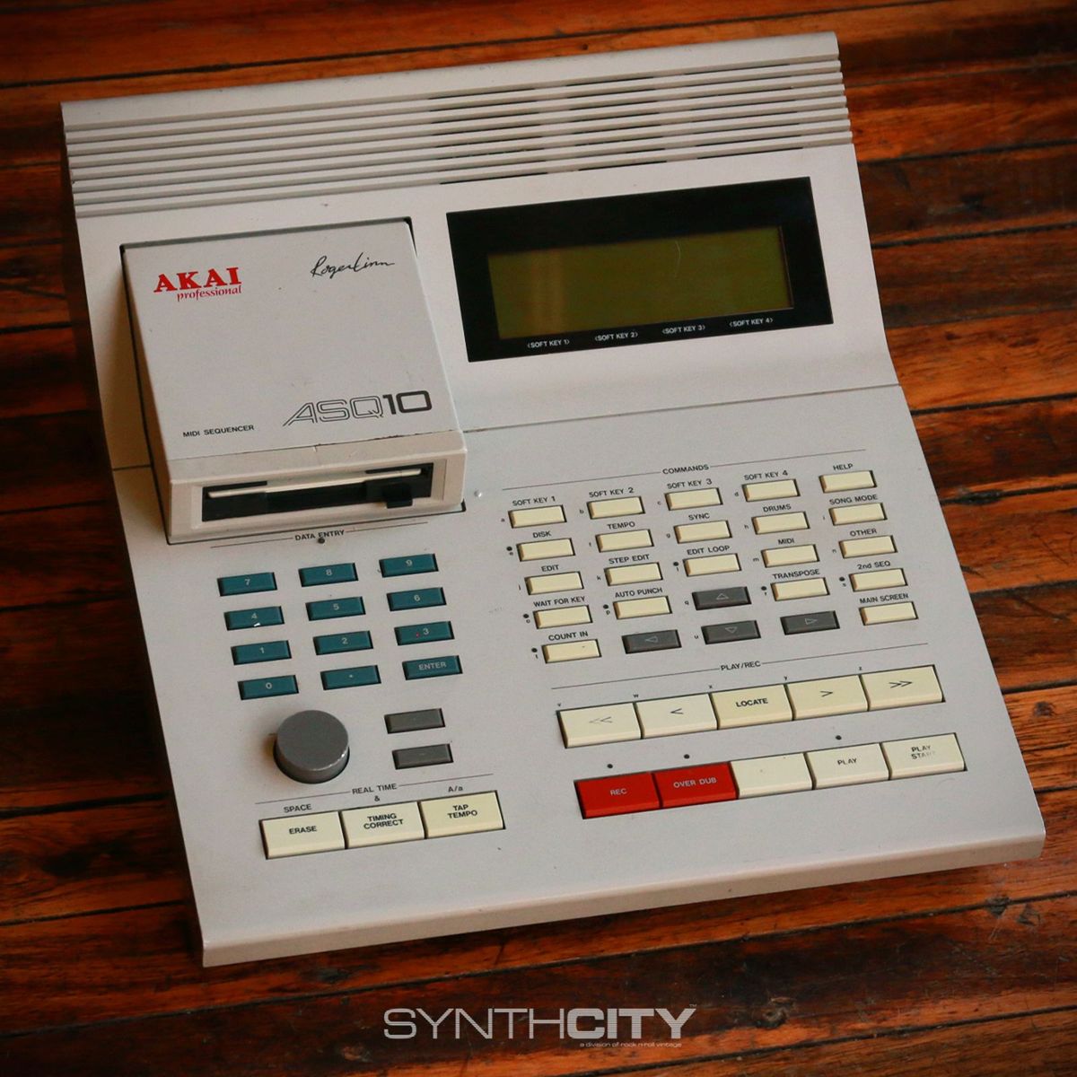 1990 Akai ASQ 10 Sequencer White > Keyboards | Rock n Roll