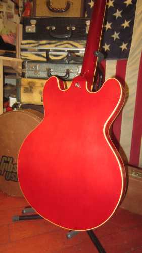 1990 GIbson ES-335 Dot Cherry Red w/ Original Hardshell Case - Gbase