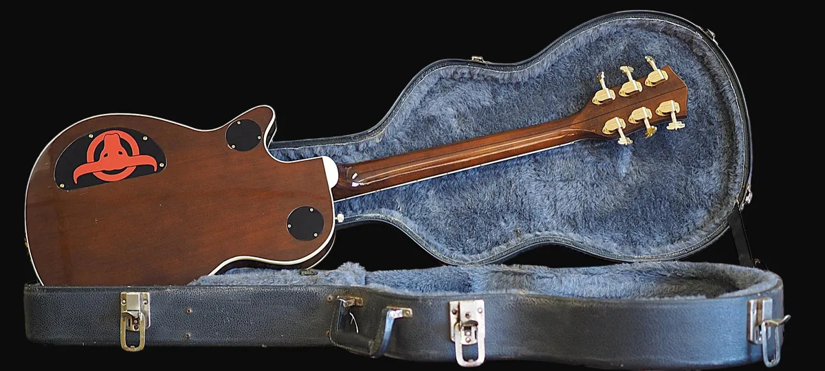1990 Gretsch 6121 Round Up Western Orange - Gbase