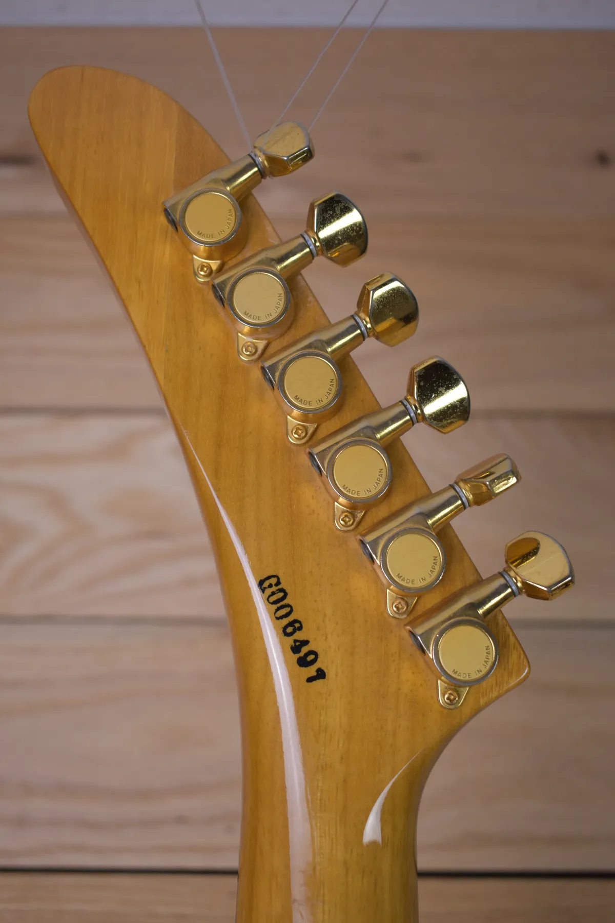 1990 Orville by Gibson Explorer natural Korina - Gbase