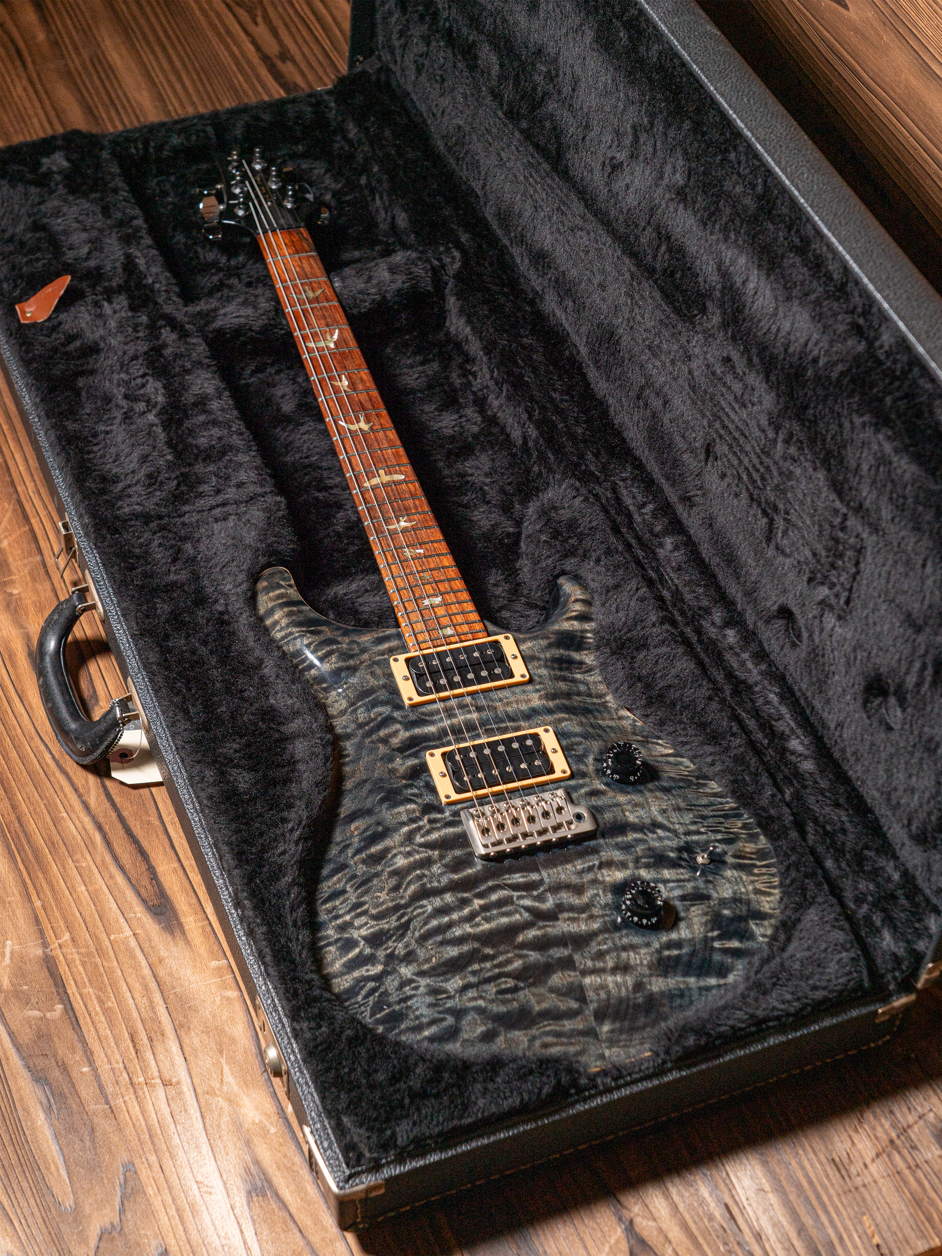 1990 PRS Custom 24 10 Top Black - Gbase