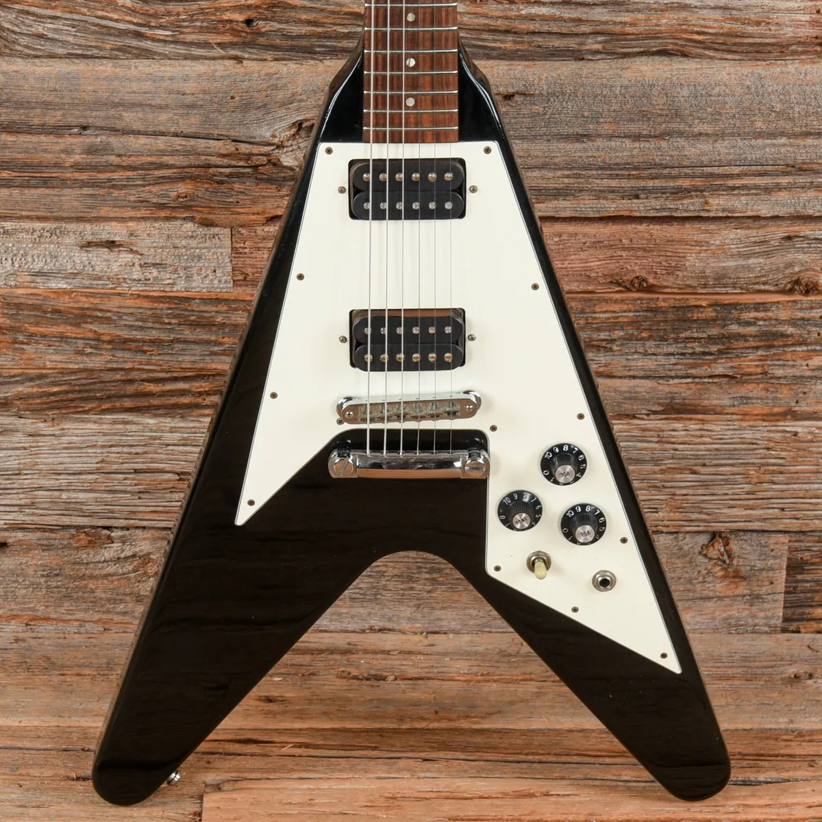 Gibson Flying V '67 Black 1991 - Gbase