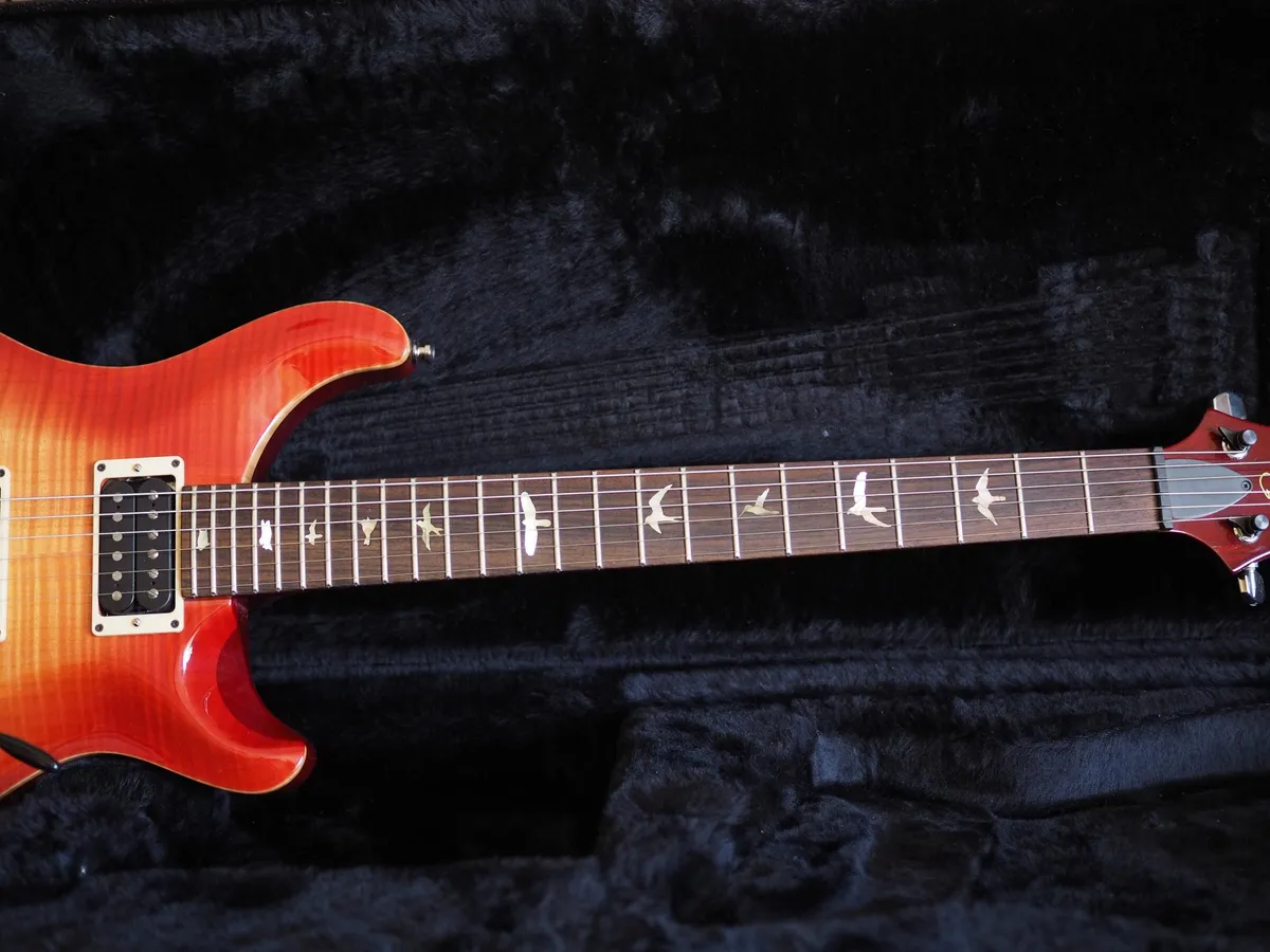 1991 PRS Custom 24 Cherry Sunburst Pre Factory - Gbase