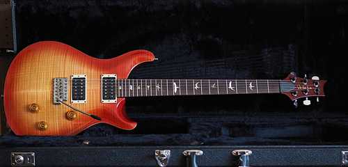 1991 PRS Custom 24 Cherry Sunburst Pre Factory - Gbase