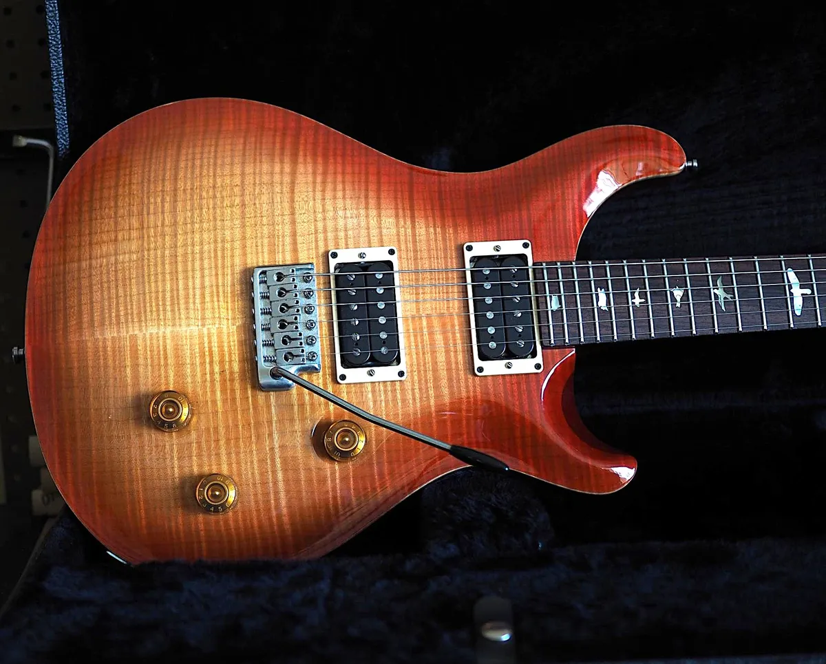 1991 PRS Custom 24 Cherry Sunburst Pre Factory - Gbase