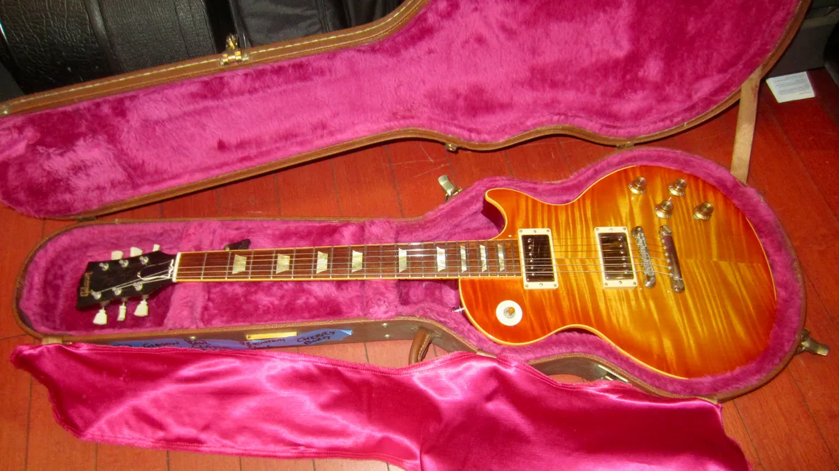 1992 Gibson Les Paul Premium Plus AAA Flame Top Flamed Maple