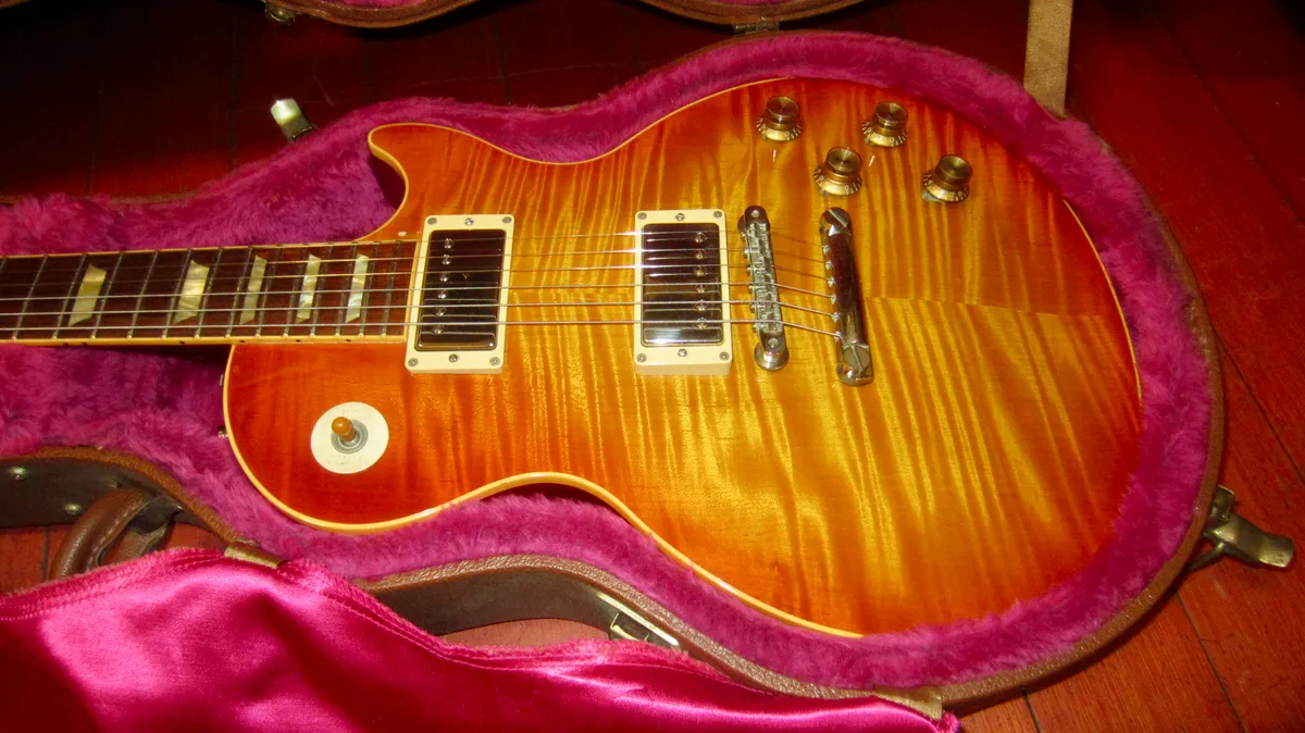 1992 Gibson Les Paul Premium Plus AAA Flame Top Flamed Maple
