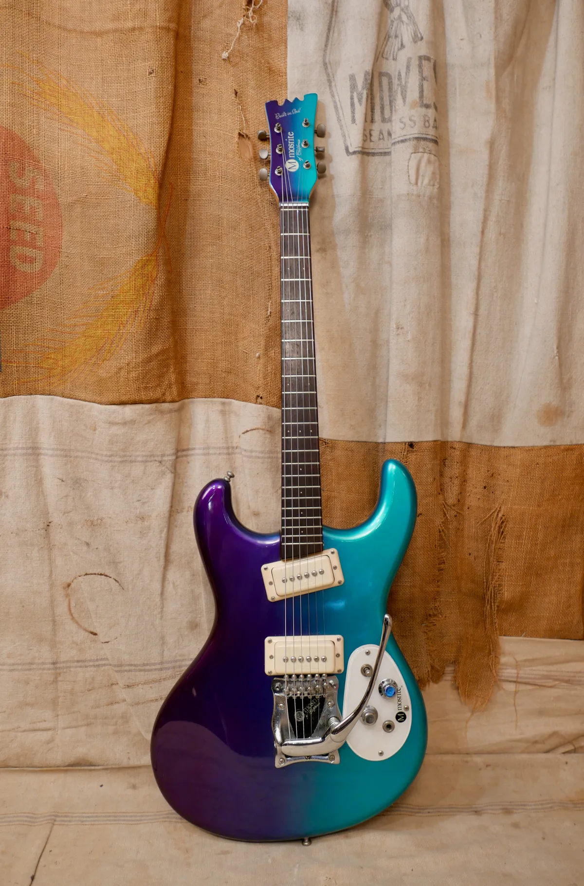 1993 Mosrite Built in Soul Model Purpleburst - Gbase