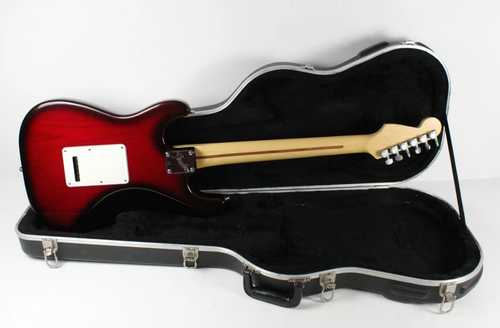 1993 Vintage Fender Stratocaster Plus Deluxe Crimson Burst Strat