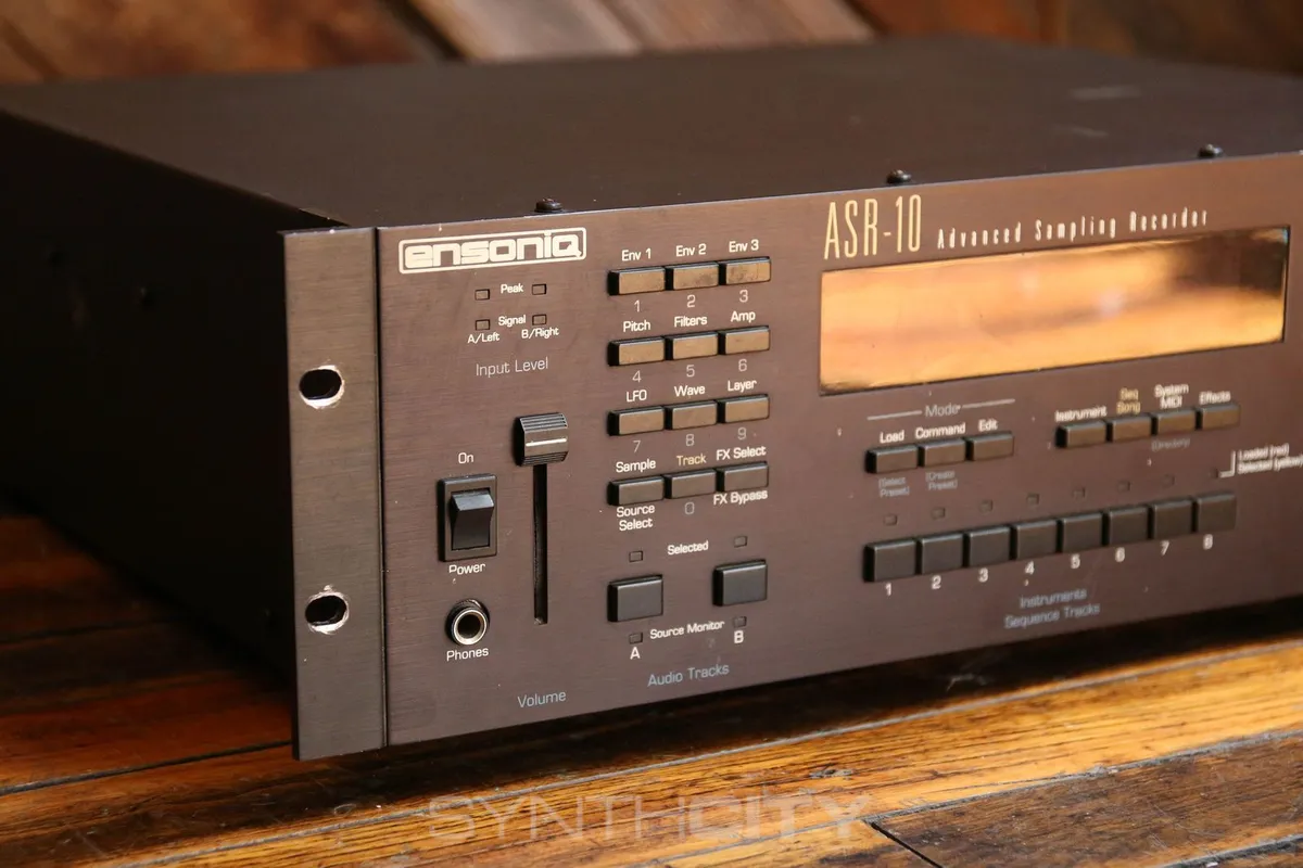 Ensoniq ASR-10 Rackmount Advanced Sampling Recorder 1992 - Black