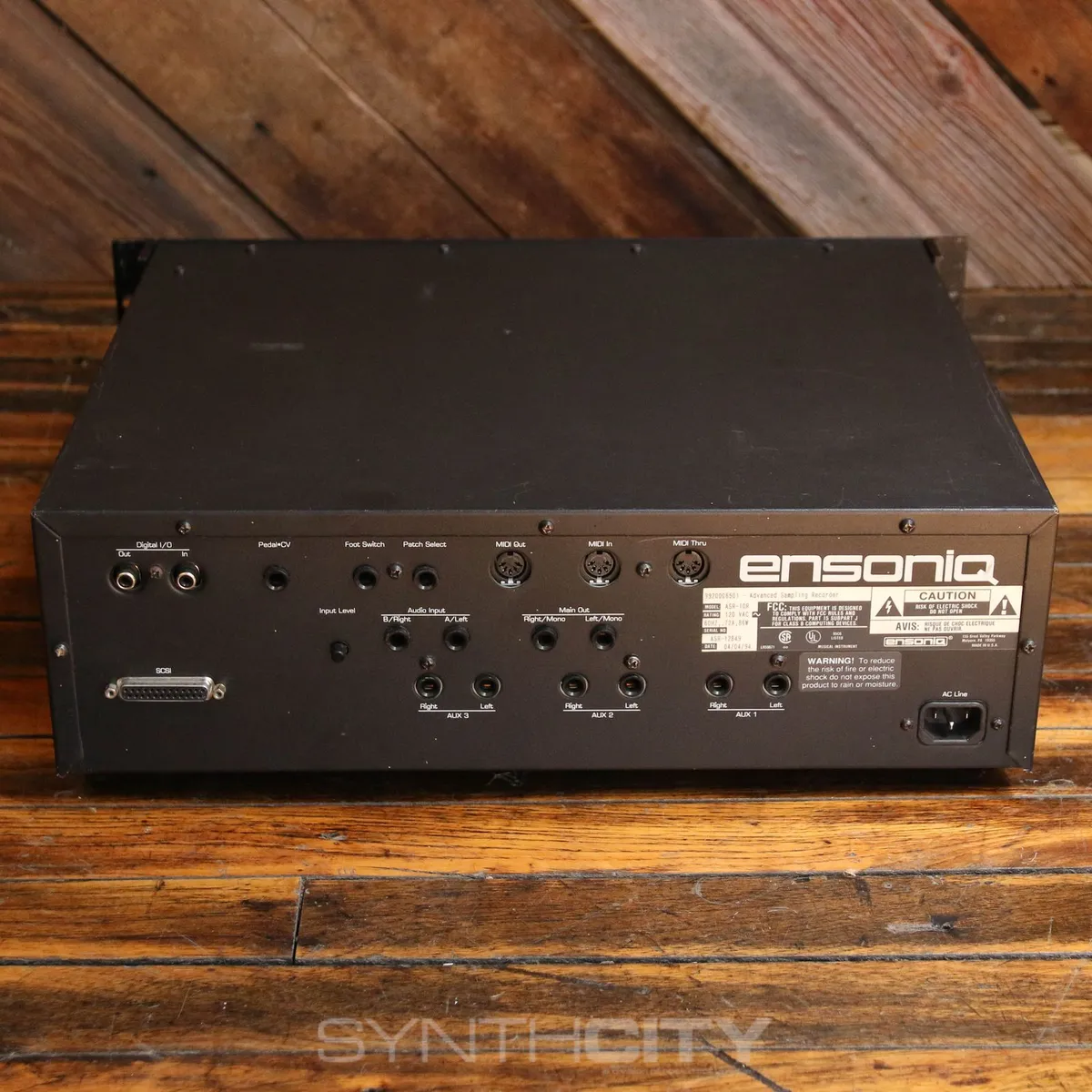 Ensoniq ASR-10 Rackmount Advanced Sampling Recorder 1992 - Black