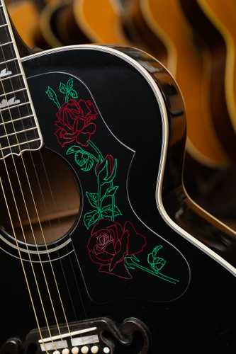 1994 Gibson J-200 Rose Black - Gbase