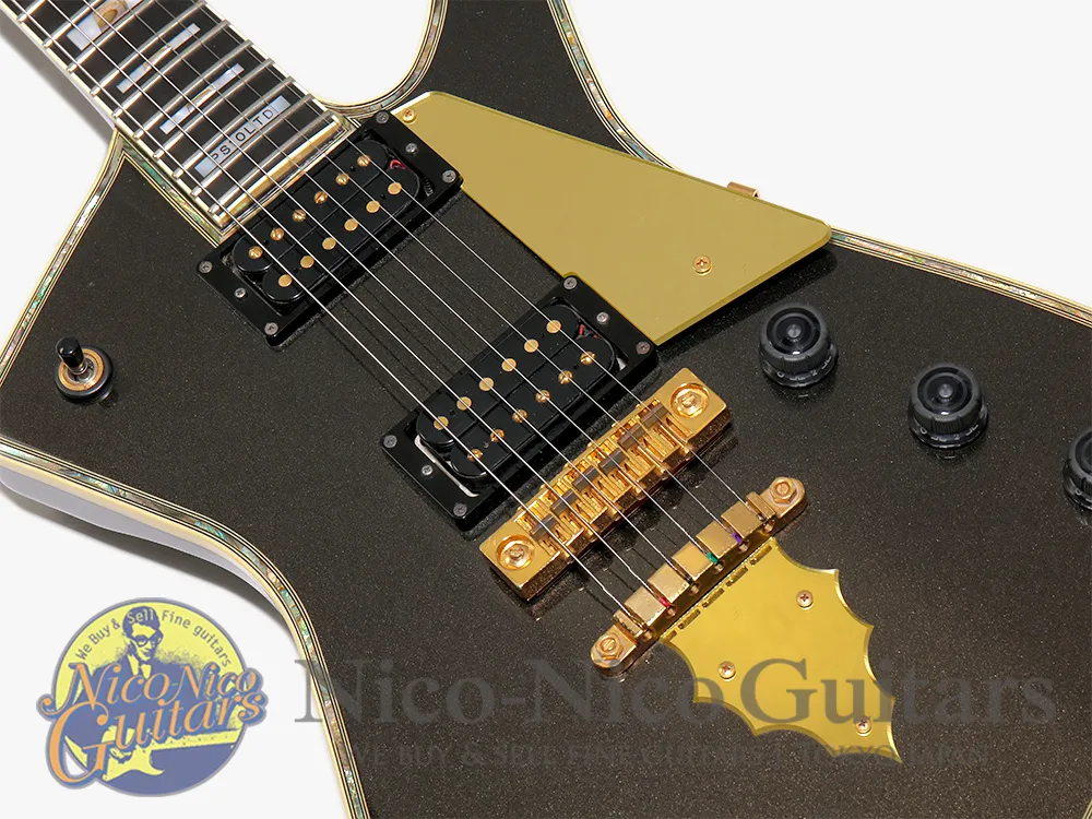 1995 Ibanez PS10LTD Paul Stanley Signature Black Pearl - Gbase
