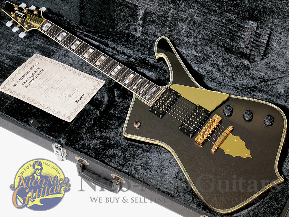 1995 Ibanez PS10LTD Paul Stanley Signature Black Pearl - Gbase