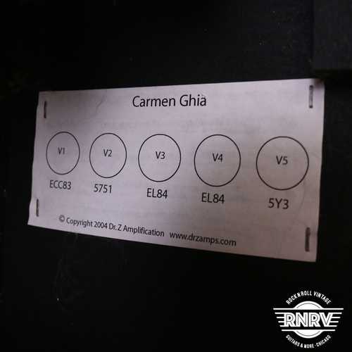 Dr. Z Carmen Ghia 18-Watt 2x10