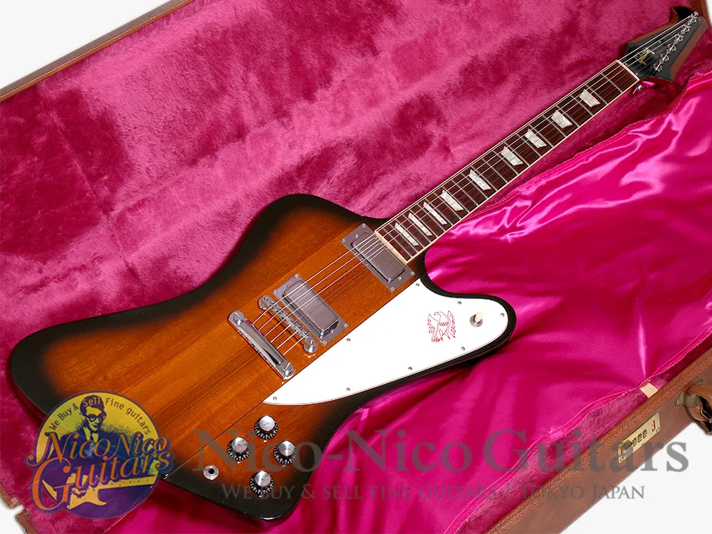 1996 Gibson USA Firebird V Vintage Sunburst - Gbase