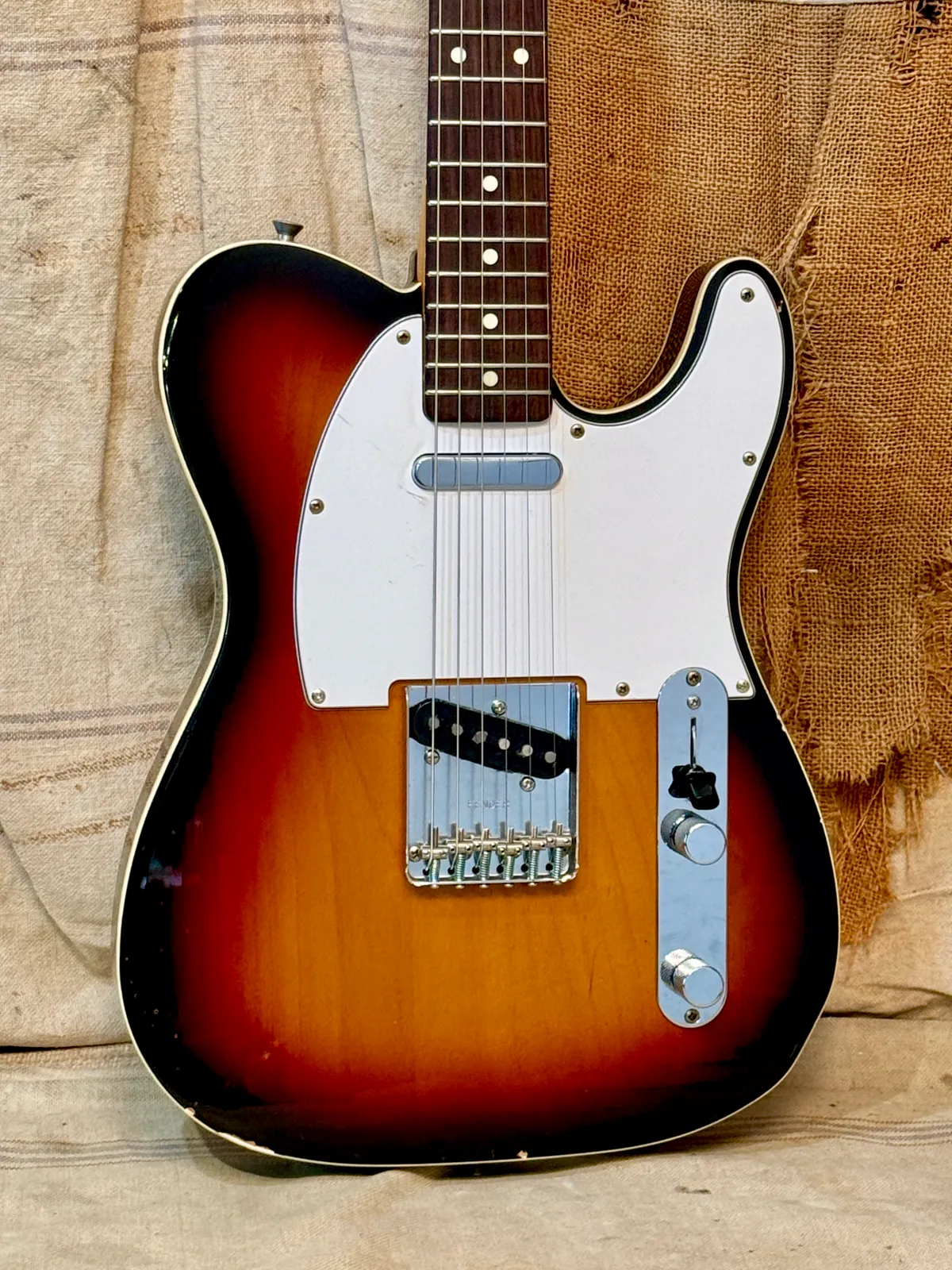 1997 Fender MIJ-CIJ '62 Reissue Telecaster Custom 3 Tone Sunburst