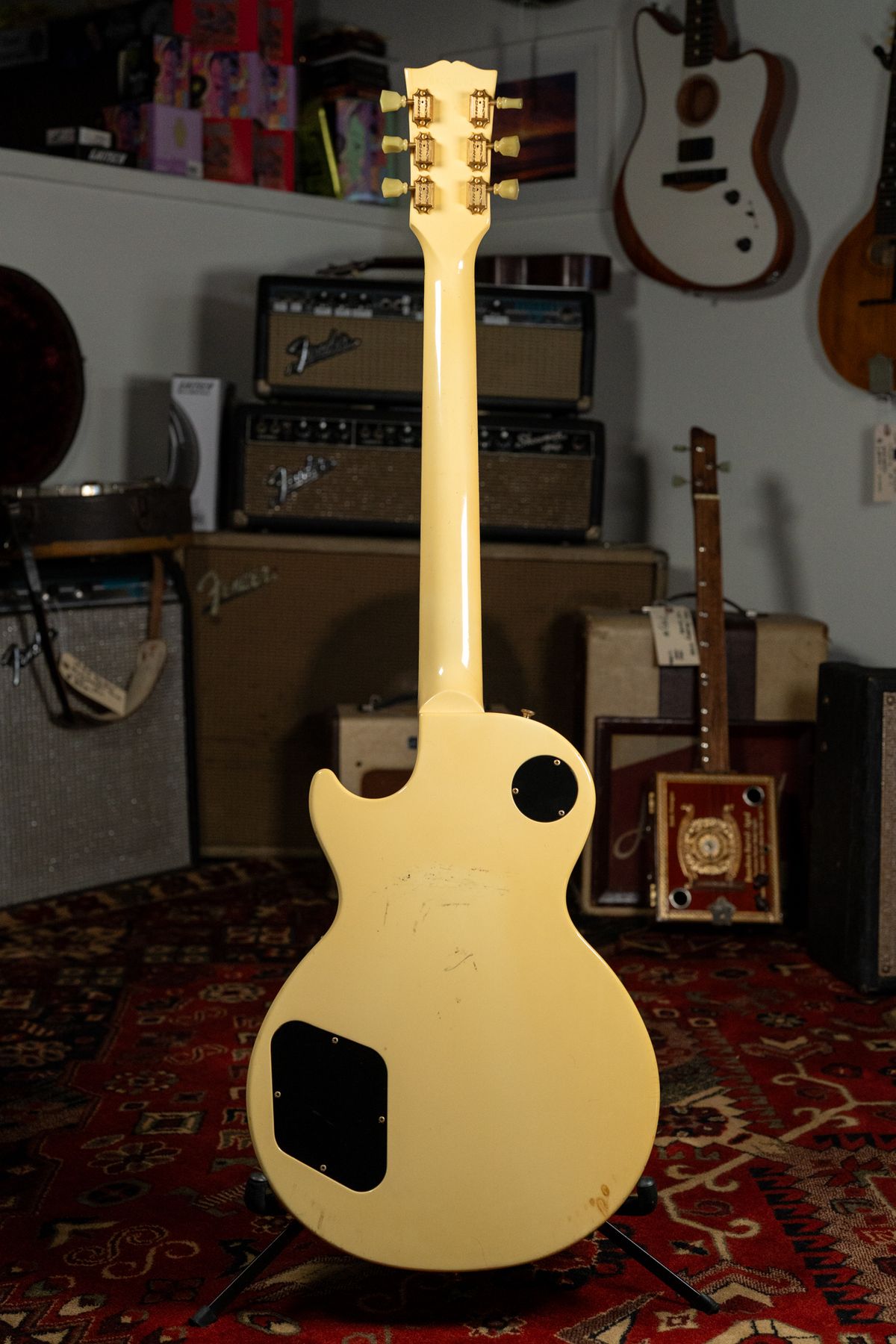 T*A様 Gibson Les Paul Studio ホワイト ハードケース付 1998 Gibson Les Paul Studio White Finish w/Gig Bag - Gbase