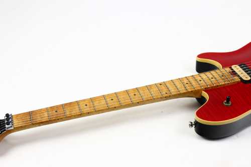 c. 1998 Peavey EVH Wolfgang Standard Archtop Deluxe Red w Binding