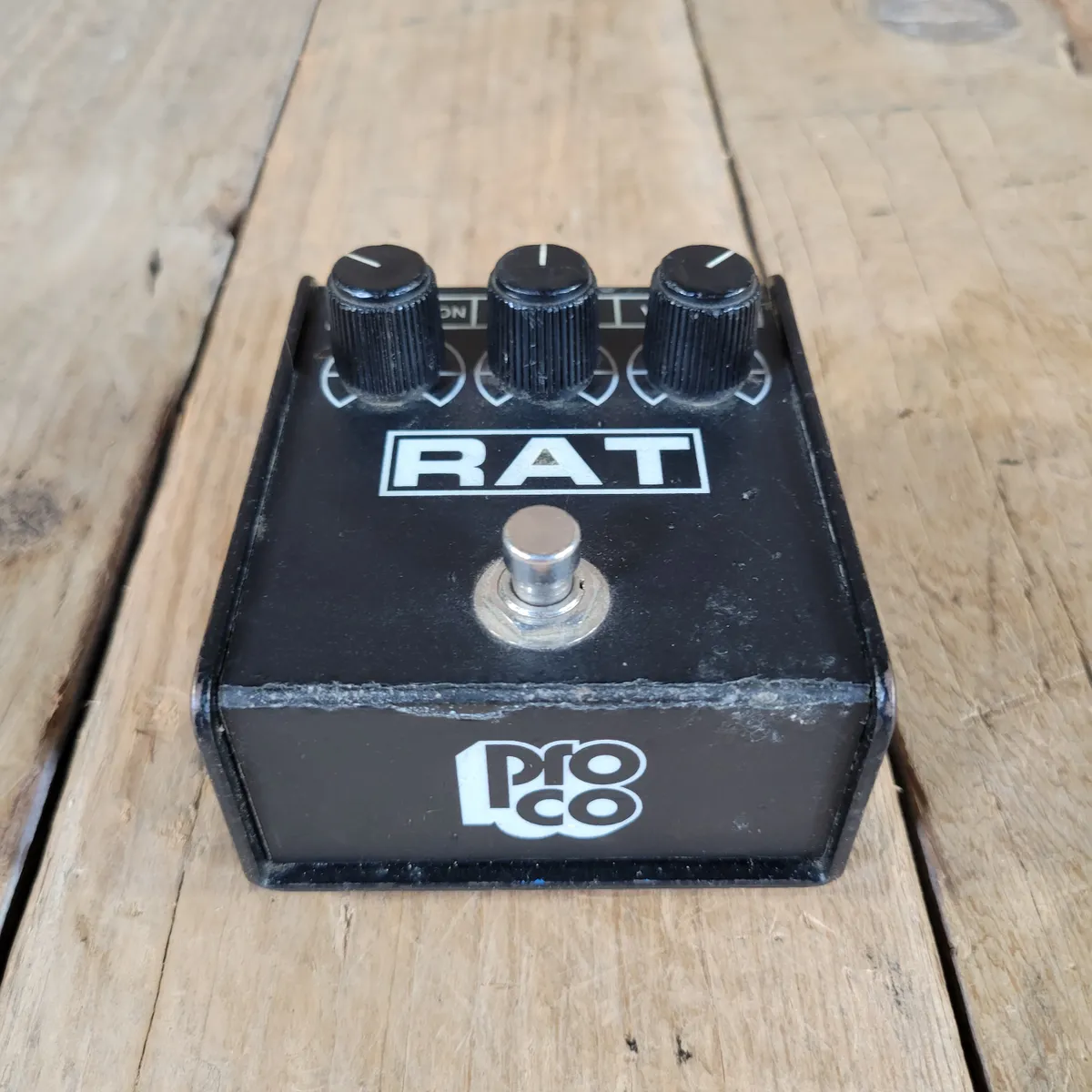 1998 ProCo The Rat 2 (Flat Box) Made in USA - Black - Gbase