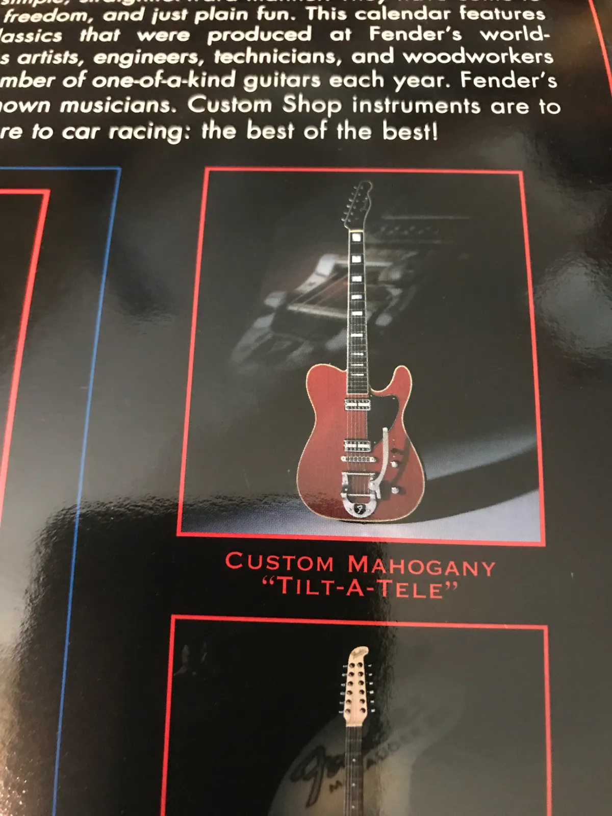 2001 FENDER CUSTOM SHOP TILT-A-TELE - Gbase