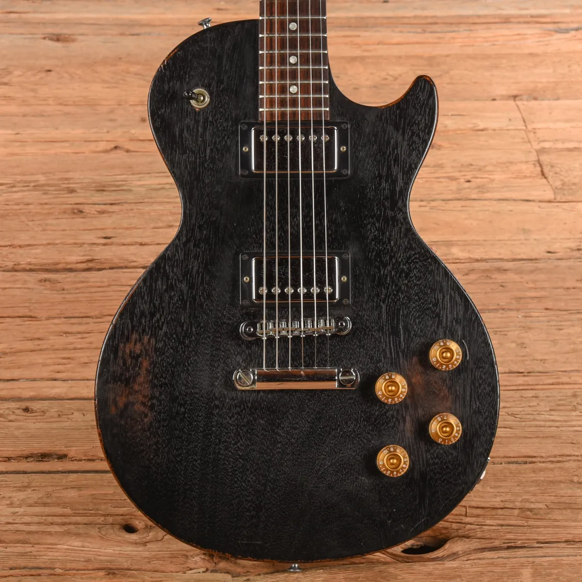 Gibson Les Paul Junior Special Worn Ebony 2002 - Gbase