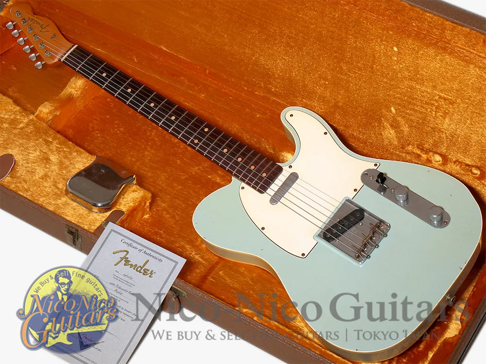 2003 Fender Custom Shop 1960 Custom Telecaster Relic Sonic Blue