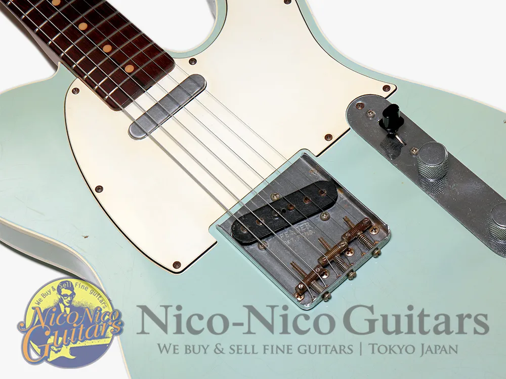 2003 Fender Custom Shop 1960 Custom Telecaster Relic Sonic Blue