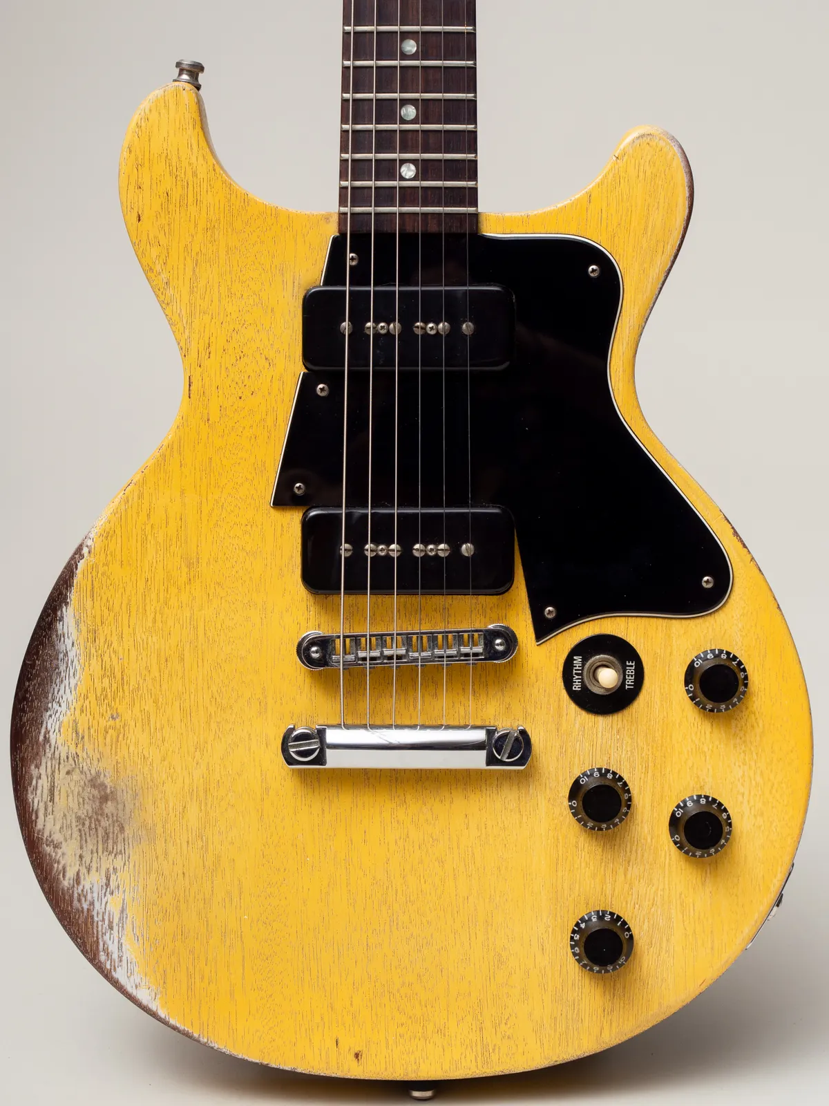 ギター Gibson Les Paul Faded TV yellow Gibson Les Paul Special Faded - Satin TV Yellow 214250079
