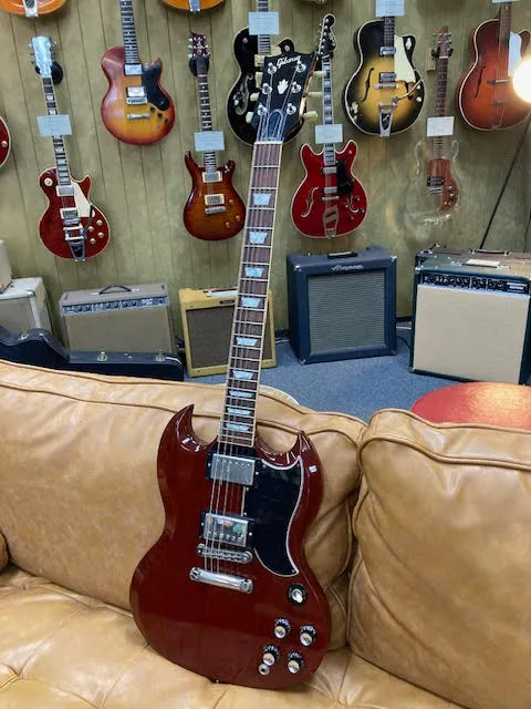 わ*る様 Gibson SG 61 チェリーレッド ハードケース付き 2003 Gibson SG 1961 RI Cherry Red w/ hardcase - Gbase